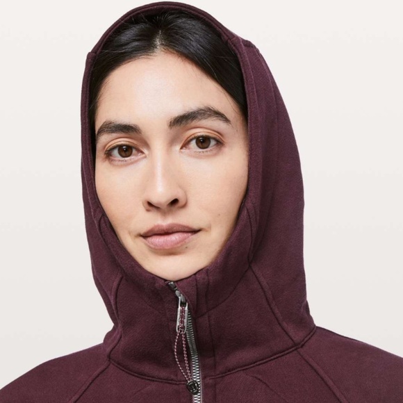 Lululemon Scuba Hoodie Light Cotton Fleece *Dark Adobe, Retail $118 - Picture 3 of 10